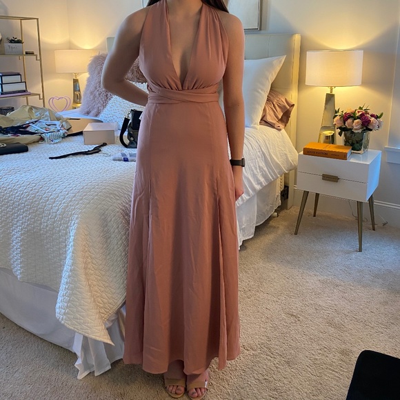 NWT Frame & Partners Full Length Formal Dress - Picture 5 of 6